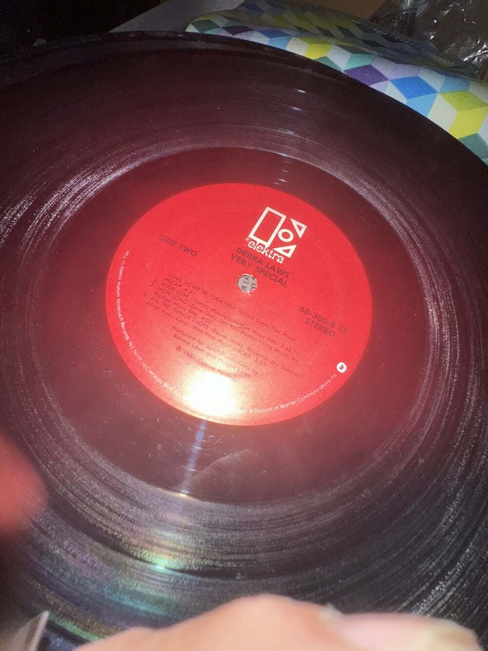 Debra Laws - Very Special Vinyl LP Record (1981, Elektra)